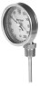 Reotemp Bottom Connected Industrial Bimetal Thermometer