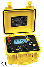 AEMC Model 6250 Micro-Ohmmeter with 10 Amp Test Current