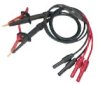 Extech 380565 Kelvin Test Lead with Clips