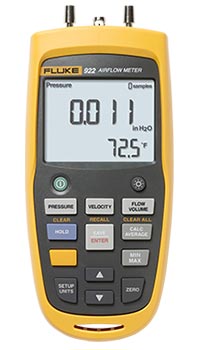 Fluke 922 Airflow Meter Manometer