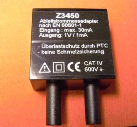 Gossen Z3450 Leakage Current Adapter