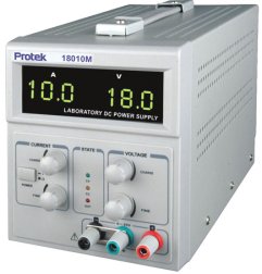 Protek 18010M - Single output 0 to 18V @ 0 to 10 Amps 