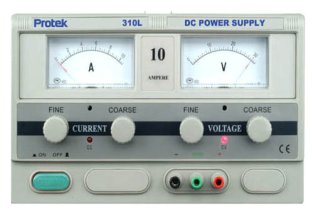 Protek 310L - Analog Meter Readout power Supply 0 to 30V @ 0 to 10 Amps   