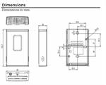 Vaisala HMW92/HMW93  Transmitter dimensions