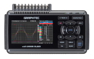 Graphtec GL220 10-Channel Handy-Type Midi Logger
