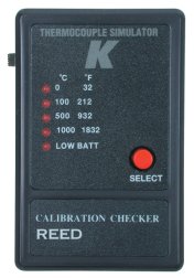 Reed Instruments CC-TEMPK Type K Thermocouple Simulator