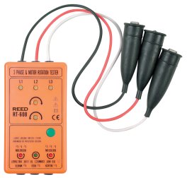 Reed Instruments RT-608 Phase/Motor Rotation Tester