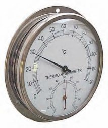 Reed TH600 5" Dial Thermo-Hygrometer