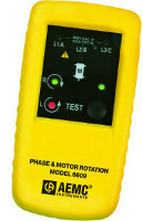 AEMC 6609 Phase / Motor Rotation Testers 