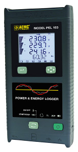 AEMC PEL 103 Power & Energy Logger (Includes LCD)