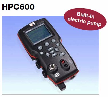 Ametek Jofra HPC600 Automatic Pressure Calibrator