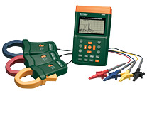 Extech 1000A 3-Phase Power & Harmonics Analyzer