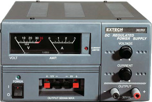 Extech 382203 Analog Triple Output DC Power Supply