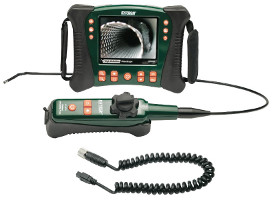 Extech HDV640W: HD VideoScope with Wireless Handset/Articulating Probe