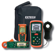 Extech LRK15 Lighting Retrofit Kit with Power Clamp Meter