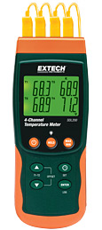 Extech SDL200 4 Channel Data Logging Thermometer