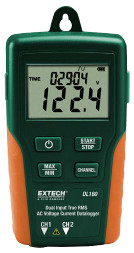 Extech DL160 Dual Input True RMS AC Voltage/Current Datalogger