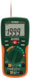 Extech EX210 8 Function Mini Digital MultiMeter with IR Thermometer