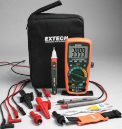 Extech EX505-K Heavy Duty Industrial MultiMeter Kit