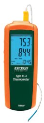 Extech TM100 Type K/J Single Input Thermometer