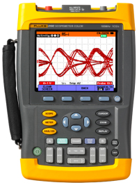 Fluke 215C Color ScopeMeter with Industrial Bus Health Test Capability 