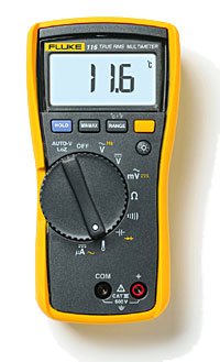 Fluke 116 TRMS HVAC Multimeter with Temperature and Microamps