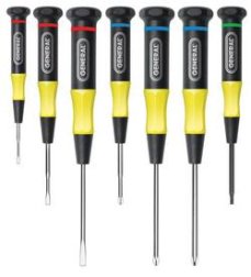 General Tools 67123 7pc Screwdriver Set 