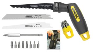 General Tools 86014 14pc QUAD Saw/Driver Set