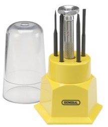 General Tools S605 Five Blade Screwdriver Set