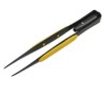 General Tools 70401 Smooth Pointed Tip Illuminated Tweezers