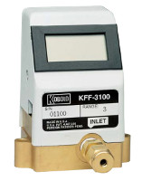 Kobold KFG-3100 Low Volume, Rotating Vane Flowmeter (Air, Brass)