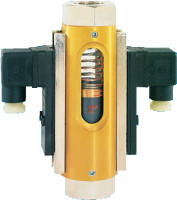 Kobold VKG-8000 Viscosity Compensated Flowmeter and Switch (Brass)