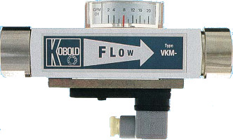 Kobold VKM Viscosity Compensating Flowmeter and Switch (Brass)