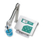 Oakton 510 pH, mV, °C Benchtop Meter shown with optional stand