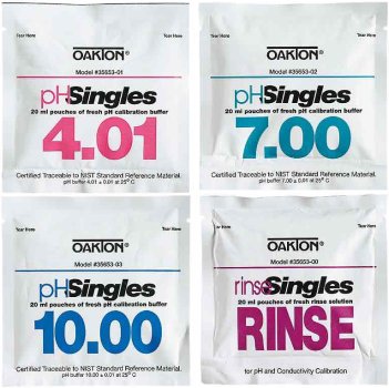 Oakton pH Singles Buffer Pouche
