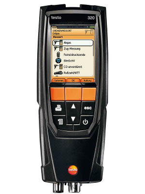 Testo 320 Combustion Analyzer Kit